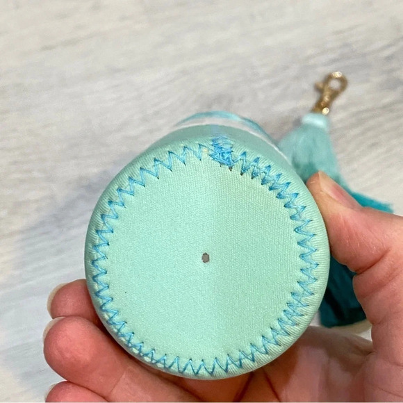 On The Go Reusable Glass Water Bottle Second Cup 12 fl oz and Ombre Keychain - Picture 8 of 11